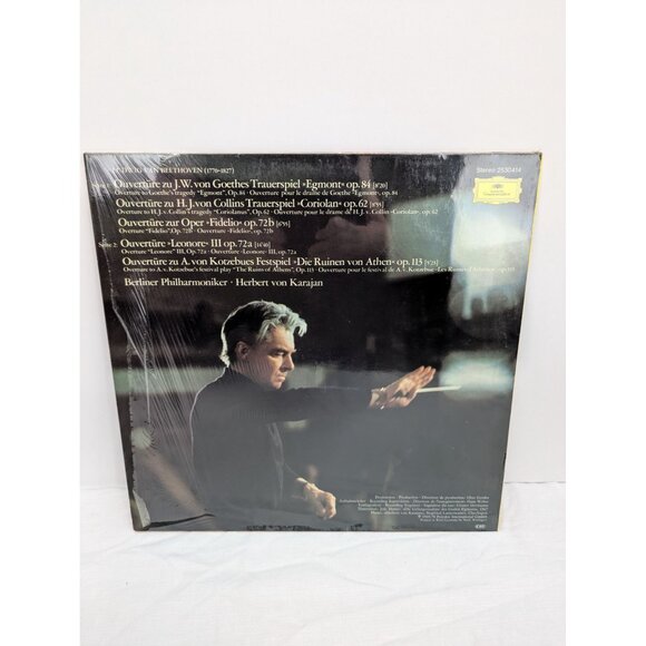 Beethoven Ouverturen/Overtures Berliner Philharmoniker Deutsche Grammophon Vinyl - Picture 6 of 6